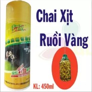 Thuốc diệt ruồi vàng, diệt côn trùng chai xịt chai 450 ml