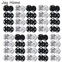 100/50PCS Press Buttons Sew on Snap Buttons Metal Snap Fastener Buttons Press Button for DIY Garment Sewing Clothing 8/10MM Haberdashery