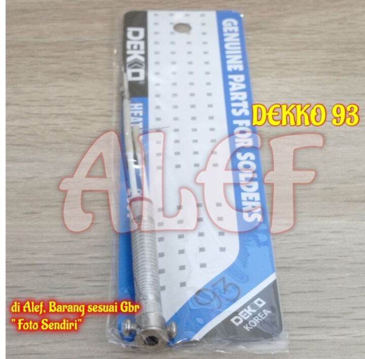 Elemen solder dekko 93 genuine 2580 Watt Lazada Indonesia