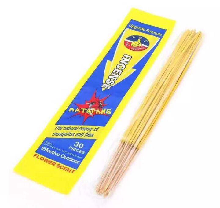 JM (Set of 1 Pack or 30pcs) MATAPANG ABS Incense FLOWER SCENT Incense