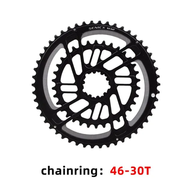 SENICX Road Crankset PR2 With Bottom Bracket Chainring For Road Folding ...