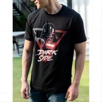 เสื้อยืดสตาร์วอร์ส STAR WARS / Darth Vader-9289-BL นุ่มใส่สบาย COTTON100%