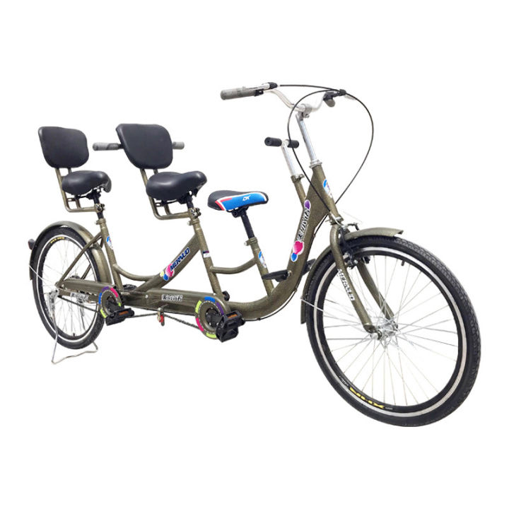 tandem-bike-จักรยานคลาสสิค-จักรยาน-2-เบาะ-2-คนปั่น-ขนาด-24-นิ้ว-เฟรมเหล็กstel