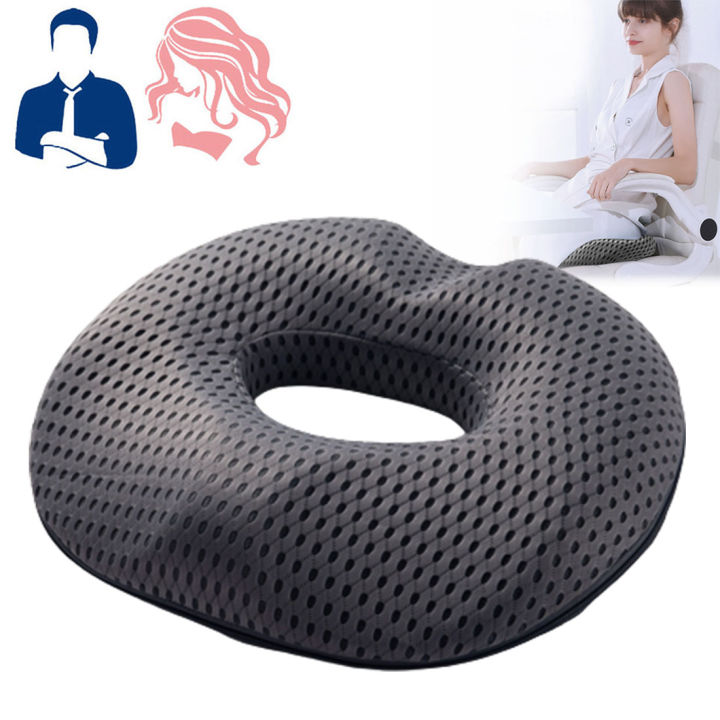 Patented Design Donut Pillow Tailbone Hemorrhoid for Support Pain