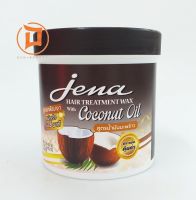 JENA HAIR TRETMENT WAX จีน่า แฮร์ ทรีทเม้นท์ แว๊กซ์ วิธ โคโคนัท ออยล์ 500 มล. 1pcs.