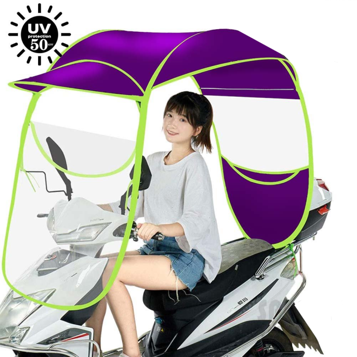 Protective Gear Electric Car Canopy Motorcycle Awning Electric Car Scooter Cover Rain Lazada PH