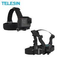 【LZ】 TELESIN Chest Belt Head Strap Mount Câmera de Ação para GoPro Hero 11 10 9 8 Insta360 DJI Osmo Ação 2 3 Acessório da câmera