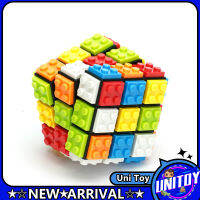 1กล่องพลาสติก3X3X3 Speed Smart Cube สติ๊กเกอร์เรียบ Cubes Collection Puzzle ของเล่นสำหรับเด็ก