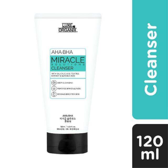 Luxe Organix Aha Bha Miracle Solution Cleanser Lazada Ph