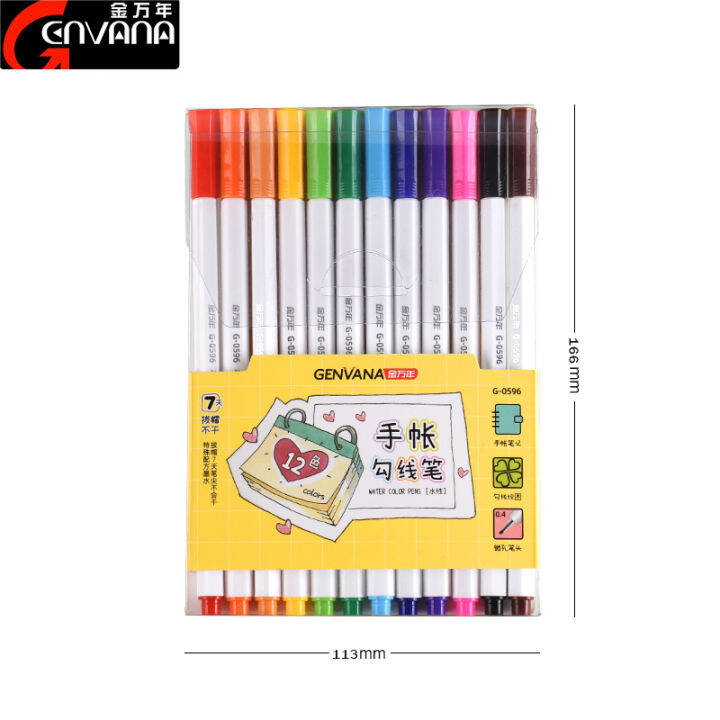 genvana-creative-hand-account-hook-line-pen-needle-pen-12-colors-water-based-pen-students-use-for-notes-hand-drawn-diy-g-0596