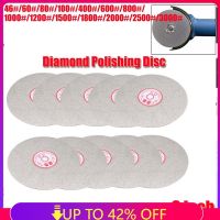 ▦∈❃ 1Pc 6 Diamond Polishing Disc 46/60/80/100/400/600/800/1000/1200/1500/1800/2000/2500/3000 Grit Flat Lap Parallel Grinding Wheel