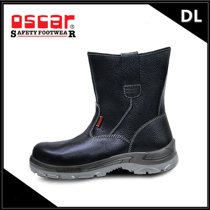 Oscar Safety Boots High Cut PullOn Safety Shoes Kasut Keselamatan Oscar Supertec R 203 Lazada