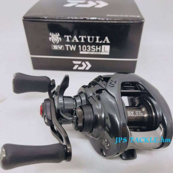 COD 20'Daiwa Tatula SV TW 103SHL left handle baitcasting reel