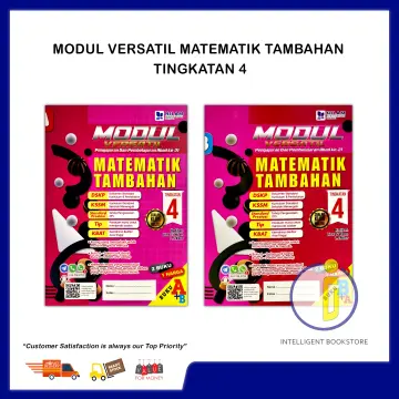 Shop Modul Matematik Tambahan Tingkatan 4 Online May 2022 Lazada Com My