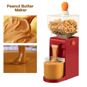 Electric Peanut Butter Maker Machine, Sesame Sauce Nut Grinder