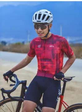 Skull Monton Mens Cycling Jersey Wednesday III Brick Red