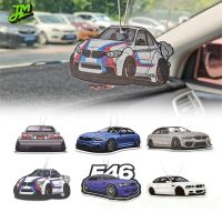 【jw】﹍✌❒  Hot Sale Car Air Freshener Hanging Rearview Mirror Perfume Pendant Paper F30 E46 E90 M4 M5 Accessories