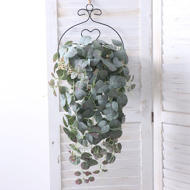 cw-76cm-green-eucalyptus-rattan-artificial-plant-hanging-wall-money-simulation-leaf-vines-diy-wedding-home-garden-outdoor-decor