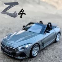 1:32 BMW Z4 M4 M40i Coupe รถโลหะผสมรุ่น Diecast โลหะของเล่นรถสปอร์ตรุ่นจำลองเสียงและแสงคอลเลกชันเด็ก Gift