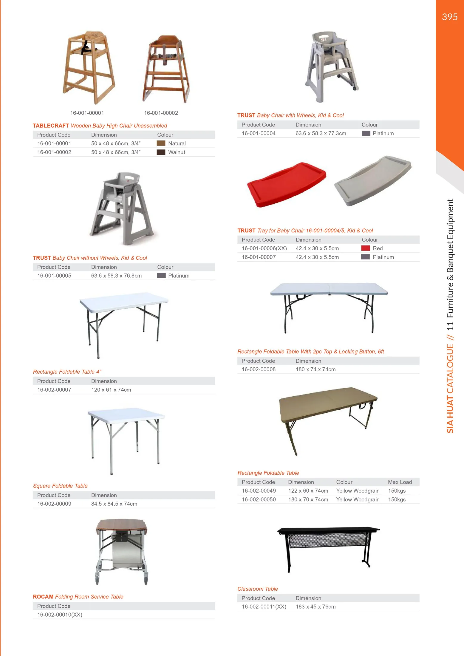 Sia Huat 5dh 180cz Rectangle Foldable Table With 2pc Top Locking Button 6ft Size L180xw74xh74cm Max Load150kgs Lazada Singapore