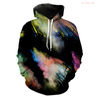 2021 Splash tie dyeing 3D hoodies long sleeve hoodie personality unisex hoodie Couple sweatshirt stranger things mens clothing Size:XS-5XL