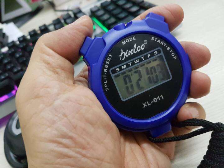 นาฬิกาจับเวลา Stop Watch รุ่น XL011 Lazada.co.th