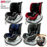 FIN BABIESPLUS คาร์ซีท เบาะติดรถยนต์เด็ก มีระบบล็อคแบบ ISOFIX สำหรับเด็กแรกเกิด - 12 ขวบ (0-36kg.) เบาะถอดซักได้ รุ่น CAR-JM06