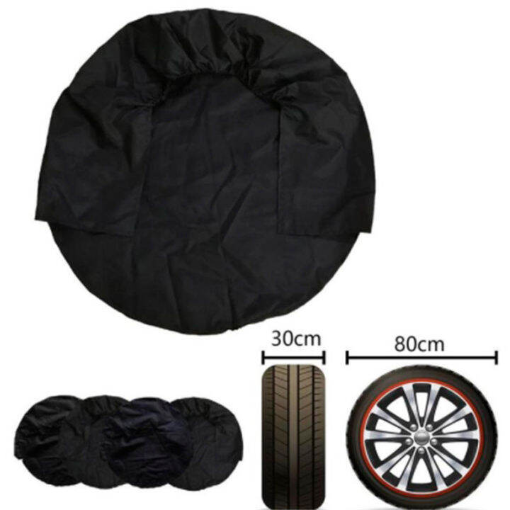 4pcs-spare-tire-cover-case-polyester-winter-and-summer-car-tires-storage-bag-automobile-tyre-accessories-vehicle-wheel-protector