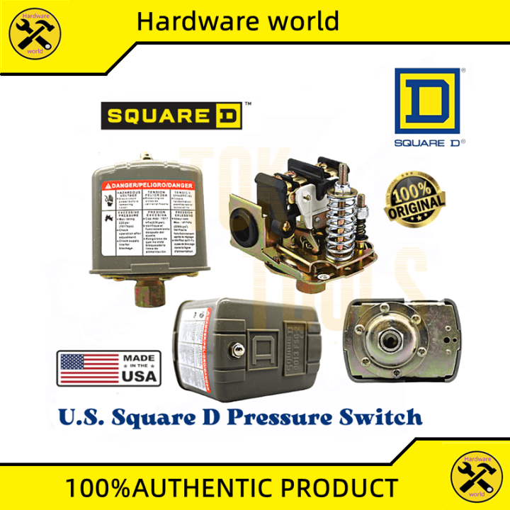 U.S Square D Pressure Switch Original Automatic Water Pump Jet Pump ...