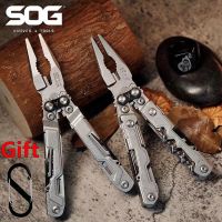 SOG PP1001เครื่องมืออเนกประสงค์ขนาดเล็กคีมพับพกพาตั้งแคมป์กลางแจ้งอุปกรณ์การบำรุงรักษาแบบพับ