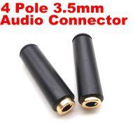 1 pcs 4 Pole 3.5mm Stereo Audio Female Jack Socket Connector Solder Headphone Earphone Soldering DIY Mini Connector