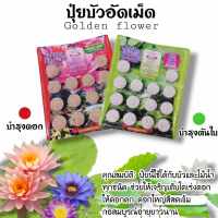 ปุ๋ยบัว ปุ๋ยบอนสี ปุ๋ยไม้น้ำ Golden Flowers 14เม็ด มี2สูตร สูตรเร่งต้น และเร่งดอก