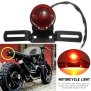 New 12V Halogen Moto Rear Lights Motorcycle Tail Brake Stop Light Cafe R