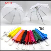 ANQII ของเล่นเด็ก อุปกรณ์เสริมตุ๊กตาอเมริกัน สีสัน ร่มมินิ ร่มของเล่น เกียร์ฝน แต่งตุ๊กตา