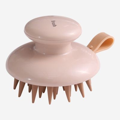 ‘；【。- Silicone Head Body Scalp Massage Brush Silicone Shampoo Brush Hair Washing Comb Shower Brush Bath SPA Massage Brush Hair Brush