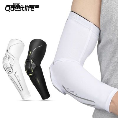 Thick Elbow Pads Breathable High Elastic Sports Arm Guard Eva Protective Gear Anti-collision Pad Comfortable Arm Guard Wicking