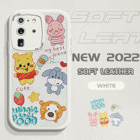 เคสโทรศัพท์พร้อมใช้งานสำหรับ Samsung Galaxy S20เคสโทรศัพท์ปกหนัง PU ลายการ์ตูนผิวสัมผัสบางเป็นพิเศษ