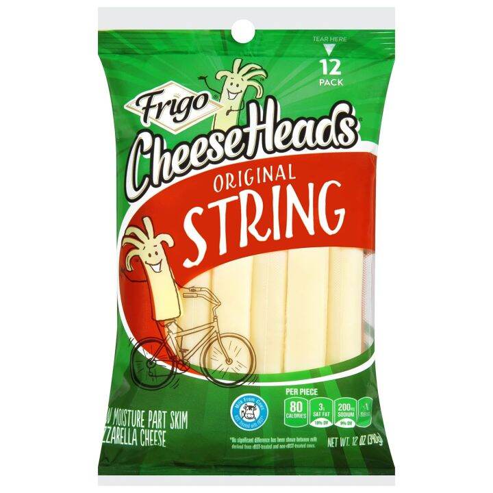 Frigo Cheese Heads, String Cheese, 12 Count | Lazada PH