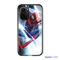 UCUC เคสโทรศัพท์เคสสำหรับ Xiaomi Poco F3ปลอก Xiaomi Poco F3 Marvel กรณีปลอก Spiderman เคสมือถือ เคสโทรศัพท์ เคส Man Far From Home กันกระแทก Soft Edge กระจกเทมเปอร์ฝาหลังปลอก