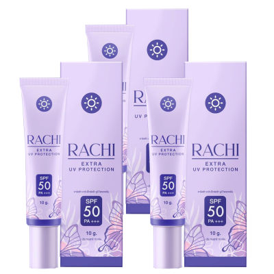 (3 หลอด) กันแดดราชิ RACHI SPF50+++ Extra UV Protection ครีมกันแดด ขนาด 10 กรัม