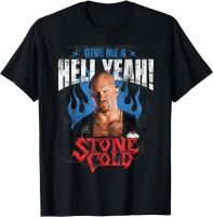 2022 WWE stone cold Steve Austin hell yeah T Shirt Vintage Black Tee Gift Men Women