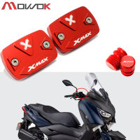 สำหรับ YAMAHA XMAX 300 XMAX 400 XMAX 250 X-MAX 125อุปกรณ์อะลูมิเนียม CNC วาล์วยางรถมอเตอร์ไซค์ฝาหมุด Air ฝาครอบพอร์ตหมวก