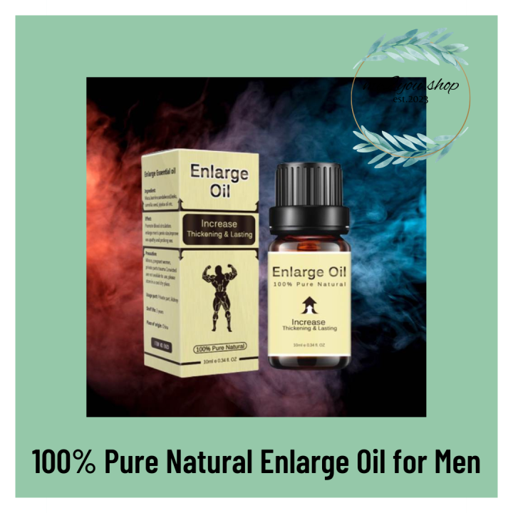 M2U 100% All Natural Herbal Enlarging Oil for Men 10mL | Lazada PH