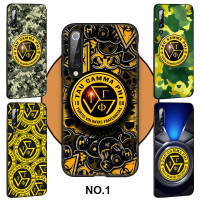 Casing หรับ OPPO A91 F15 A81 A92 A72 A52 A93 A94 Reno 2 2Z 2F 3 4 5 5K 6 4Z 6Z Lite Pro Plus A92S ni127 tau gamma LOGO Pattern Phone เคสโทรศัพท์