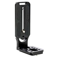 Universal Camera L Bracket Quick Release L Plate 1/4 Inch Screw Swiss Vertical Video Compatible for Nikon Canon Sony Fuji