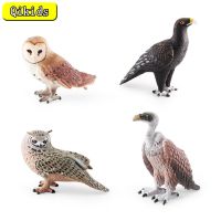 สัตว์ใหม่ของเล่นคลาสสิกนกสัตว์ Eagle นกฮูก Vulture รุ่น PVC ตัวเลขการกระทำ Miniature การศึกษาของเล่นของขวัญสำหรับเด็ก