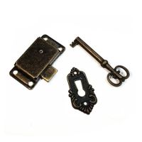 【YF】 Antique Door Lock With Key Drawer Jewelry Box Cabinet Locks Wardrobe Cupboard Set Furniture Accessories Hardware Tools