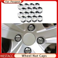 16/20Pcs Car Wheel Nut Caps Hub Screw Cover for Peugeot 207 208 301 307 308 408 508 2008 3008 for Citroen C4 C5 C2 Accessories