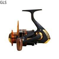 2023 NEW GLS Fishing Reel AX 1000 9000 Wooden Grip 5.5:1/5.2:1/4.1:1 Spinning Reel Carp Fishing For Saltwater