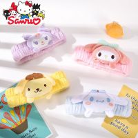 Sanrio Melody Kuromi Hello Kitty Cinnamoroll Pochacco เครื่องประดับผม Headrope Hairband ยัดไส้ Pp แหวนลำไส้ง่าย Hairband